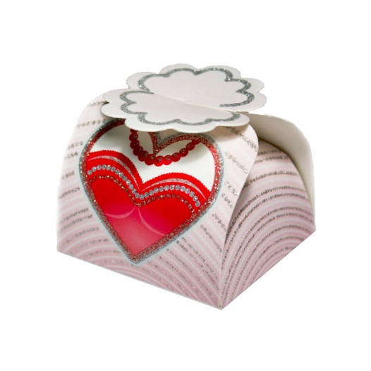 🔥 Распродажа! Свадебная качественная Бонбоньерка 5х5х6 см, для сладостей 223