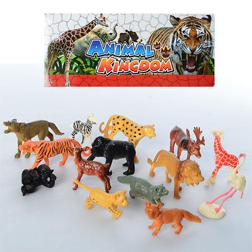 Фігурки диких тварин, 12шт/упак., 9618-32