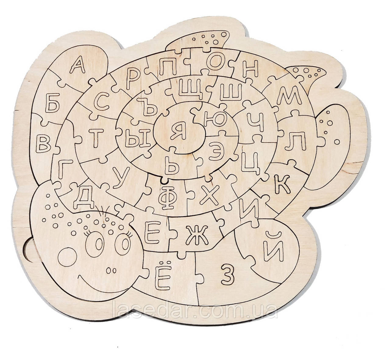 Сортер Алфавіт черепаха, навчальна іграшка, розвивальна іграшка, фото 1