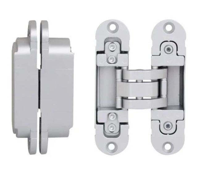 Прихована петля Otlav Invisacta 30х120 хром матовий (Італія)