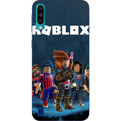 Чохол силіконовий з картинкою для ZTE Blade A7 2020 Гра Roblox Герої, фото 1