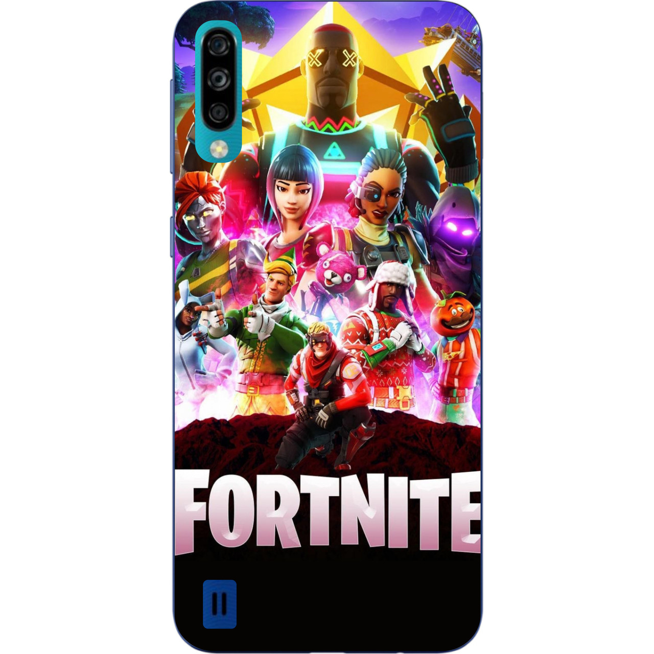 Чохол силіконовий з картинкою для ZTE Blade A7 2020 Гра Fortnite