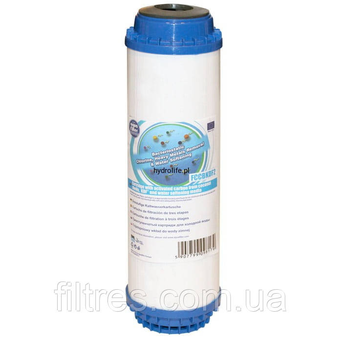 Картридж угольный комбинированный Aquafilter FCCBKDF2