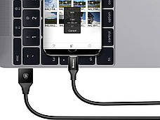 Кабель Baseus Yiven USB-micro USB 2А 1.5 м Чорний (CAMYW-B01), фото 5
