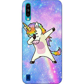 Чохол силіконовий з картинкою для ZTE Blade A7 2020 Єдиноріжок на стилі