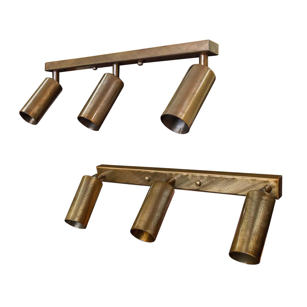 Світильник циліндр поворотний 3-Е27 Tube NL 1105-3 BN, фото 1