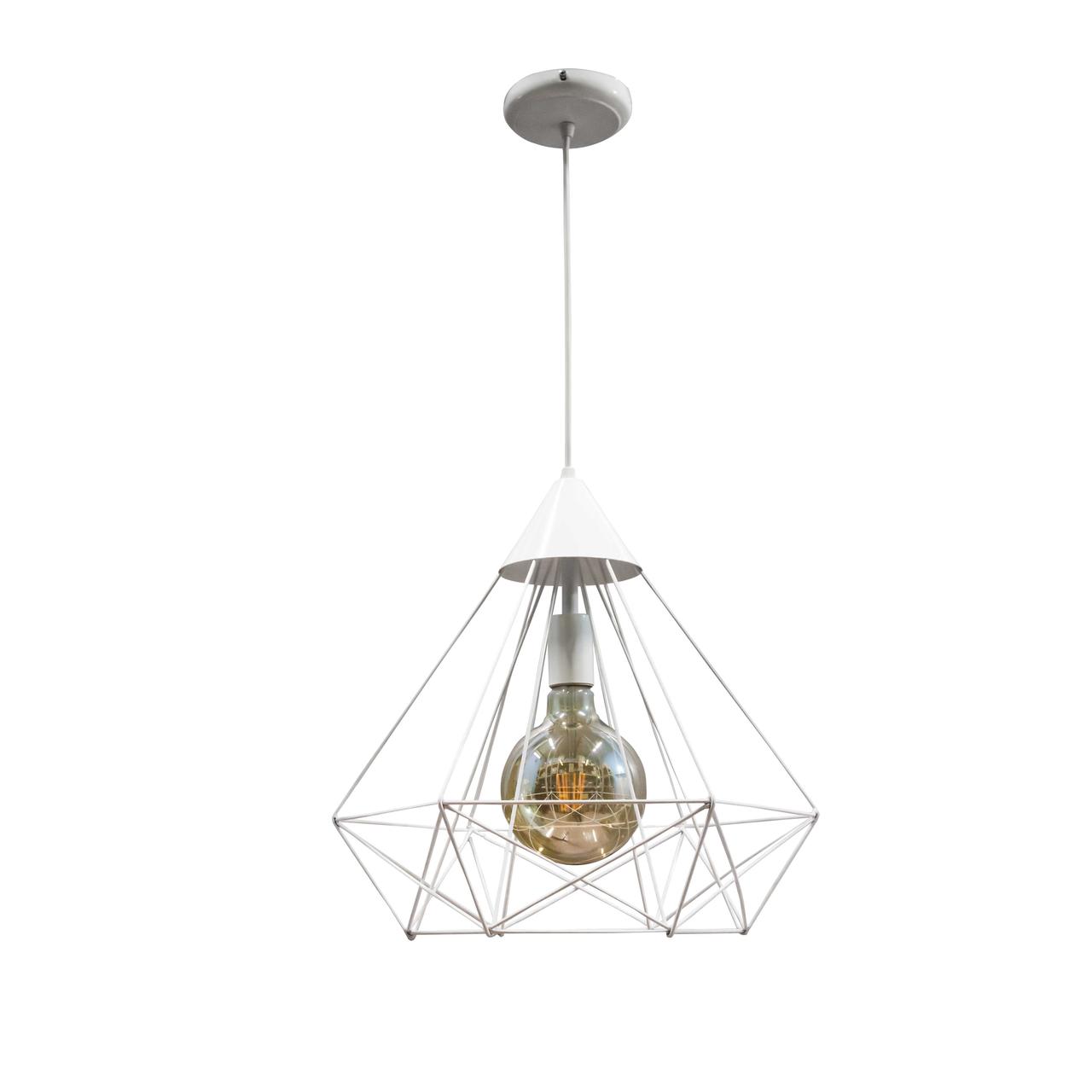 Підвісний світильник лофт Е27 Crystal NL 0541 W, фото 1