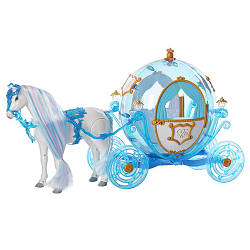 Карета для ляльок Мілана 216B Казкової екіпажі з конячкою звуковими та світловими ефектами