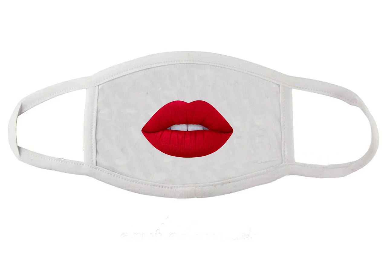 Купить Маска для лица защитная с принтом Губки ♻ двухслойная тканевая в ...