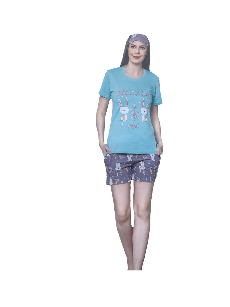 Комплект 2-ка футболка, шорти х/б Pijamoni 1200-5 L