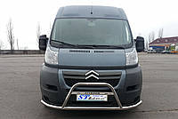 Кенгурятник Citroen Jumper 2007+ (защита переднего бампера)