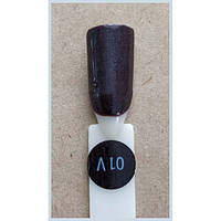 Гель-лак Kodi Professional 01V , Баклажановий із шимером, крем