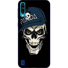 Чохол силіконовий з картинкою для ZTE Blade A7 2020 Череп в кепці