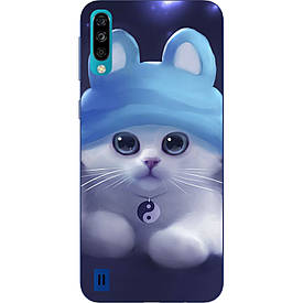 Чохол силіконовий з картинкою для ZTE Blade A7 2020 Котик