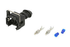 Електричний Штекер (контактів 2/Прямокутний для габаритних вогнів)