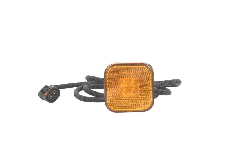 Фонарь габаритный желтый LED/висота 65; ширина 65; глибина 29/5/довжина дроту 1330/24В MAN F 2000/L 2000/M
