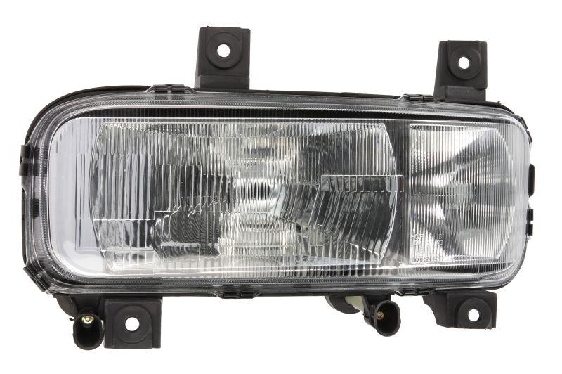 Фара ліва MERCEDES ATEGO 01.98-10.04 (H4/електрорегулювання/хром відбивач)