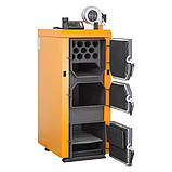 Твердопаливні котли опалення тривалого горіння ДОНТЕРМ КОТ-24Т (на дровах і вугілля), фото 8