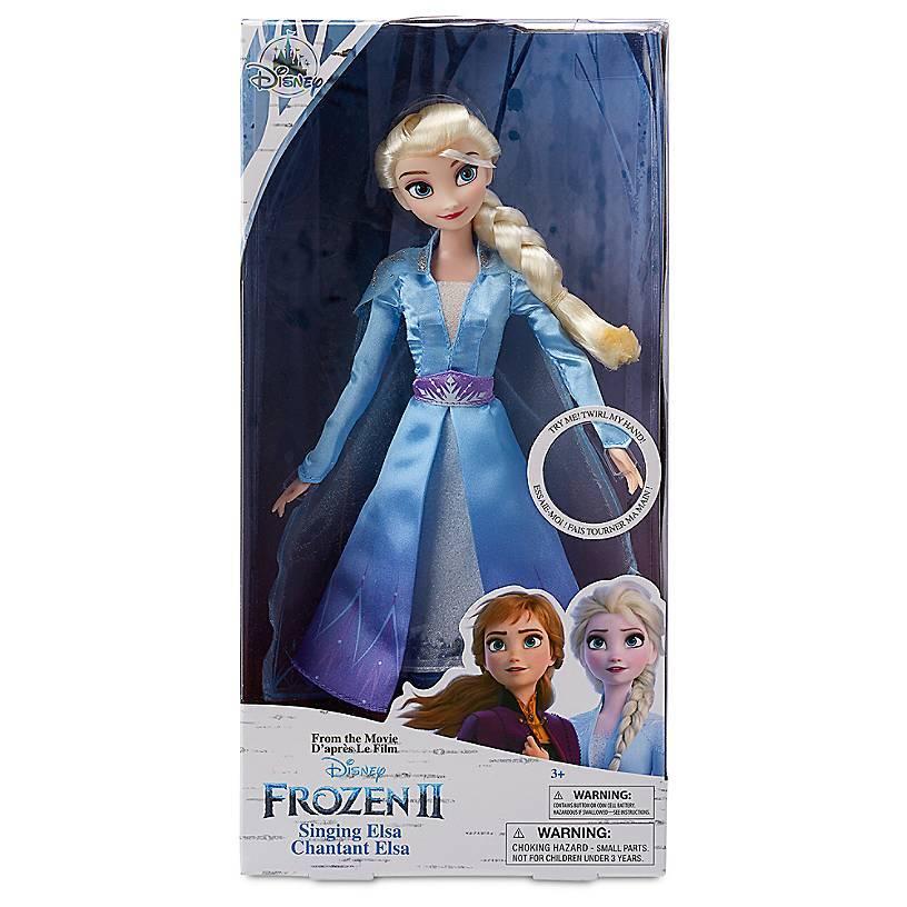Сойка лялька Дісней Ельза Холодне серце 2 Elsa Singing doll Disney Frozen музична Крижана серце