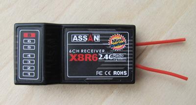 Приймач ASSAN X8R6S 2,4 Ghz