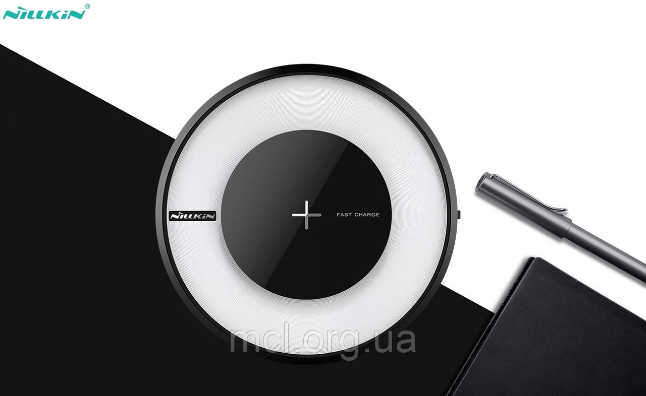 Бездротове зарядний пристрій Nillkin Magic Disk 4 з підсвічуванням (Black)