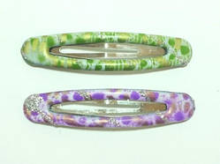 Шпилька для волосся тик-так 12 шт. різні кольори, він був, блискітки