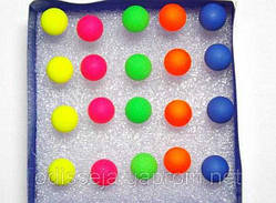 Сережки-пусети 7 мм 10 пар Неоновий Кульок