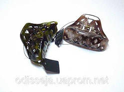 Краб для волосся 6 шт. пластик