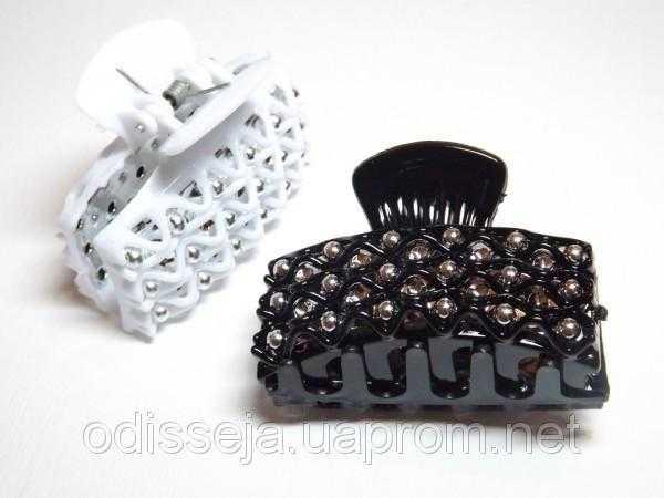 Краб для волосся 6 шт. пластик, фото 1