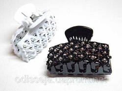 Краб для волосся 6 шт. пластик