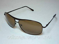 Окуляри сонцезахисні коричнева оправа 32_1_20