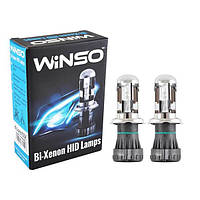 Ксеноновые лампы WINSO H4 bi-xenon 5000K 35W (к-т 2шт) (714500)