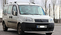 Кенгурятник (ус одинарный) Fiat Doblo 2000-2010 (защита переднего бампера)