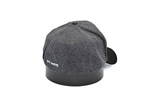 Кепка фулка Flexfit Off-White 56-58 см темно-сіра (0919-105), фото 4