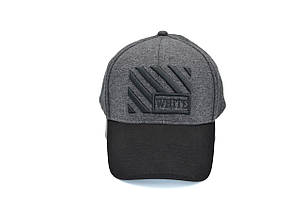 Кепка фулка Flexfit Off-White 56-58 см темно-сіра (0919-106), фото 3