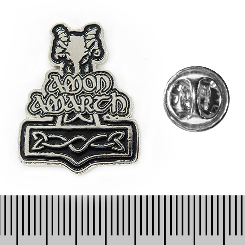 Пін (значок) фігурний Amon Amarth (Thors Hammer), фото 1