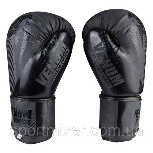 Бокс перчатки Venum, матовый DX-2955, размер 8 oz ( все размеры - 8oz, 10oz, 12oz), черный. - фото 1 - id-p1145456257