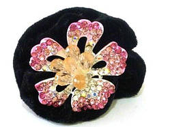 Гумка зі стразами, стрази рожевого кольору 11_15_177a32