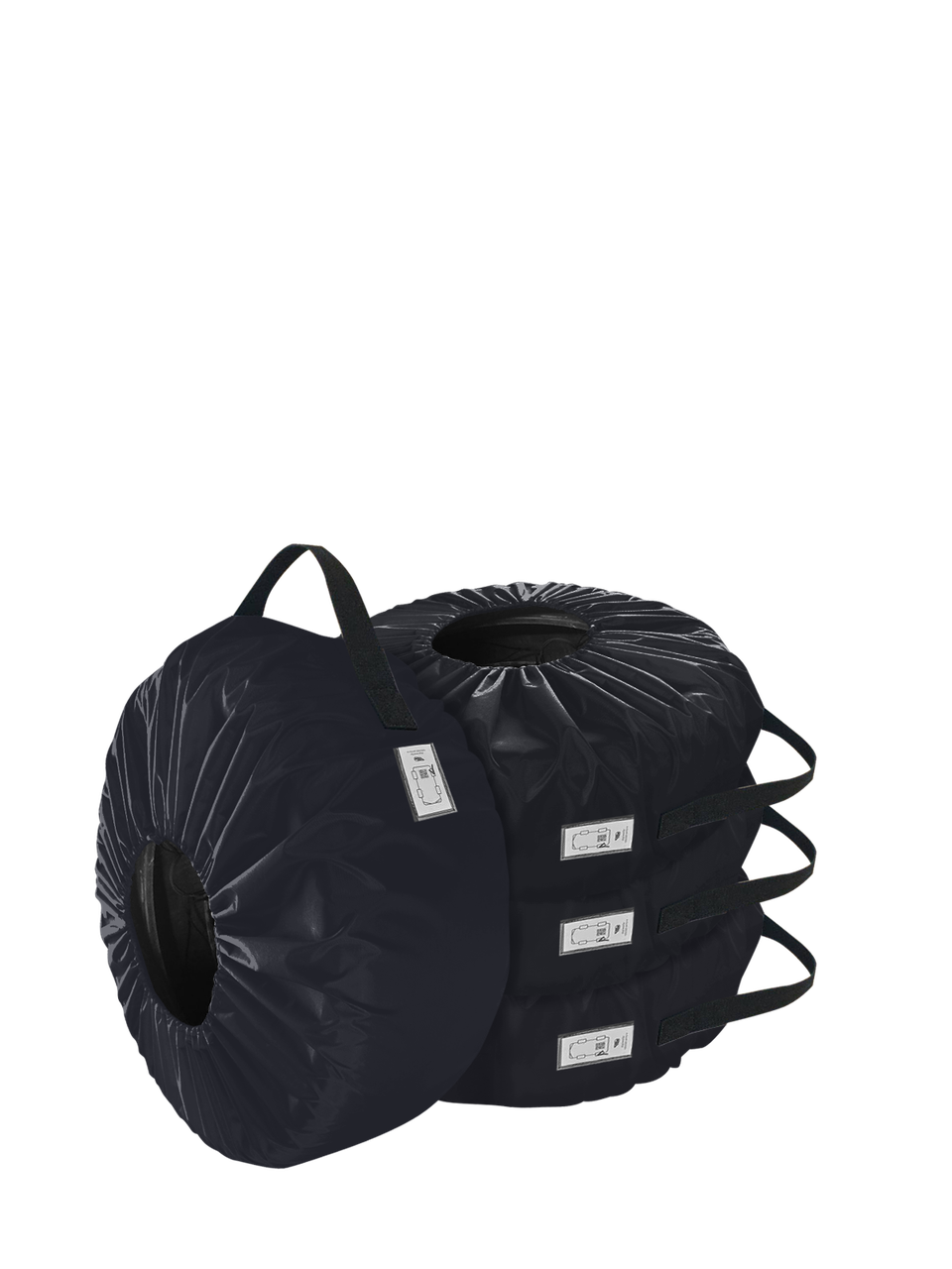 Комплект чохлів для коліс Coverbag Eco XL синій 4шт.