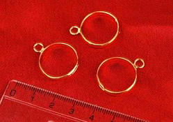 Основа для кілець золотий (3 шт.) 77_36