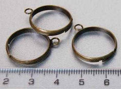 Основа для кілець, бронзовий (3 шт.) 77_74