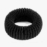 Резинки для Волосся 10 шт 55х26 мм Махрова Чорний