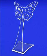 Підставка під сережки, прозорий акрил BJ-102 28_4_47