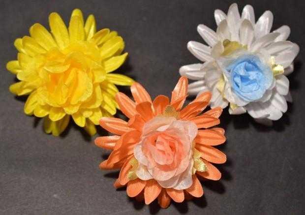 Бант на гумці 8 шт. різні кольори, фото 1