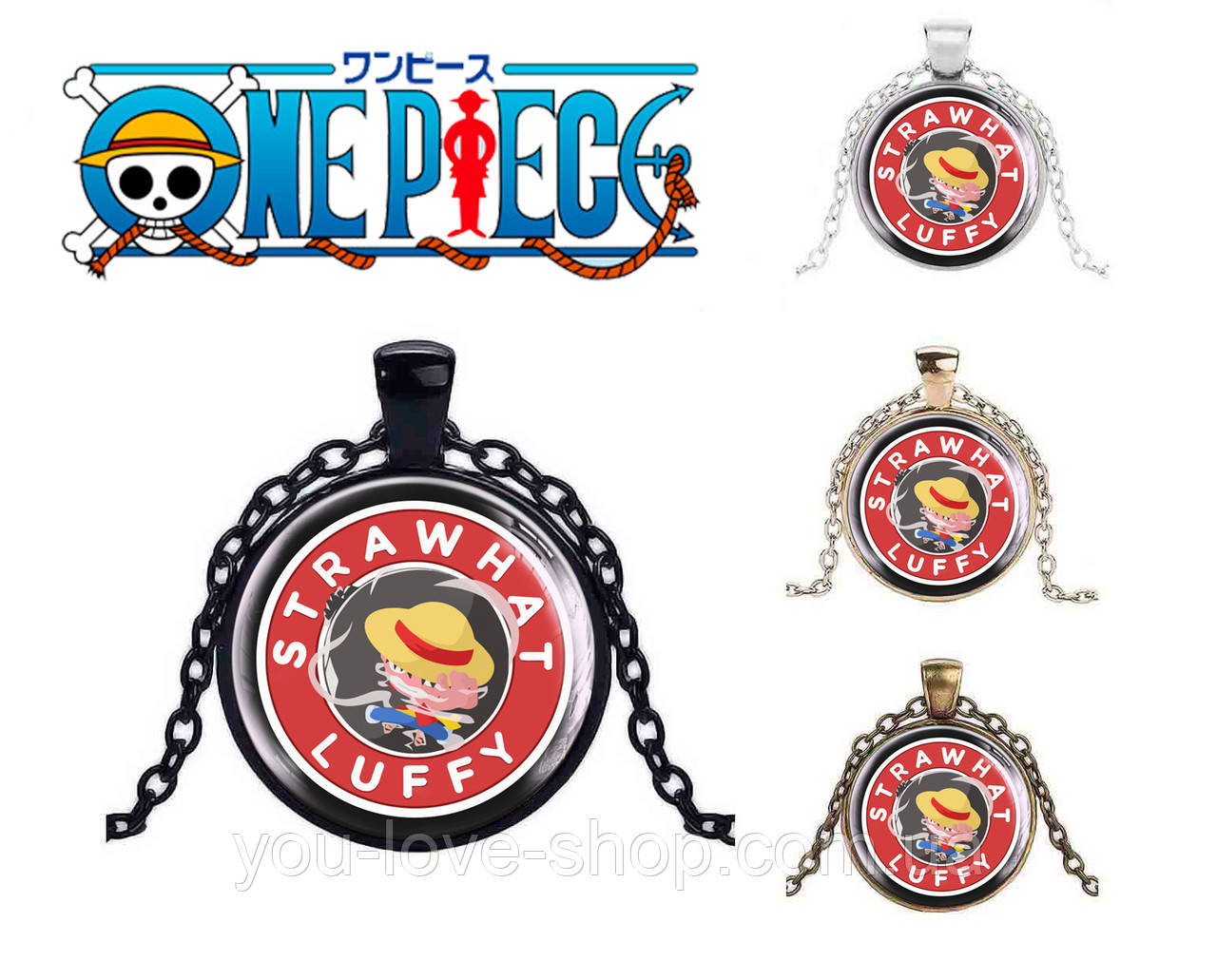 Кулон "Luffy" One Piece / Ван Піс, фото 1
