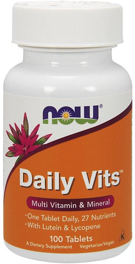 Вітамінно-мінеральний комплекс NOW® Daily Vits 100 tab