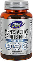 Комплекс витаминов и минералов для мужчин NOW Men s Active Sports Multi 90 softgel