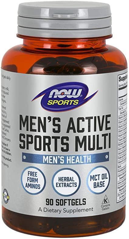 NOW men's Sports Active Multi 90 softgel