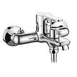 Змішувач для ванни короткий вилив литої латунний одноважільний IBERGRIF SQUARE M13222, фото 4