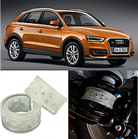 Автобаферы на Audi Q3 I 2011-2014, Комплект на ось, Jinke